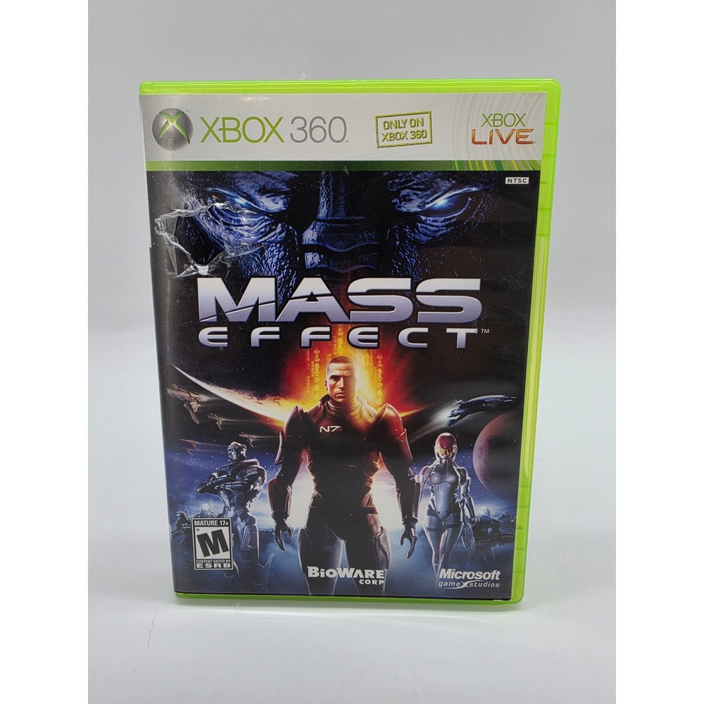 Mass Effect Xbox 360 BioWare Microsoft Action RPG Video Game M Rated